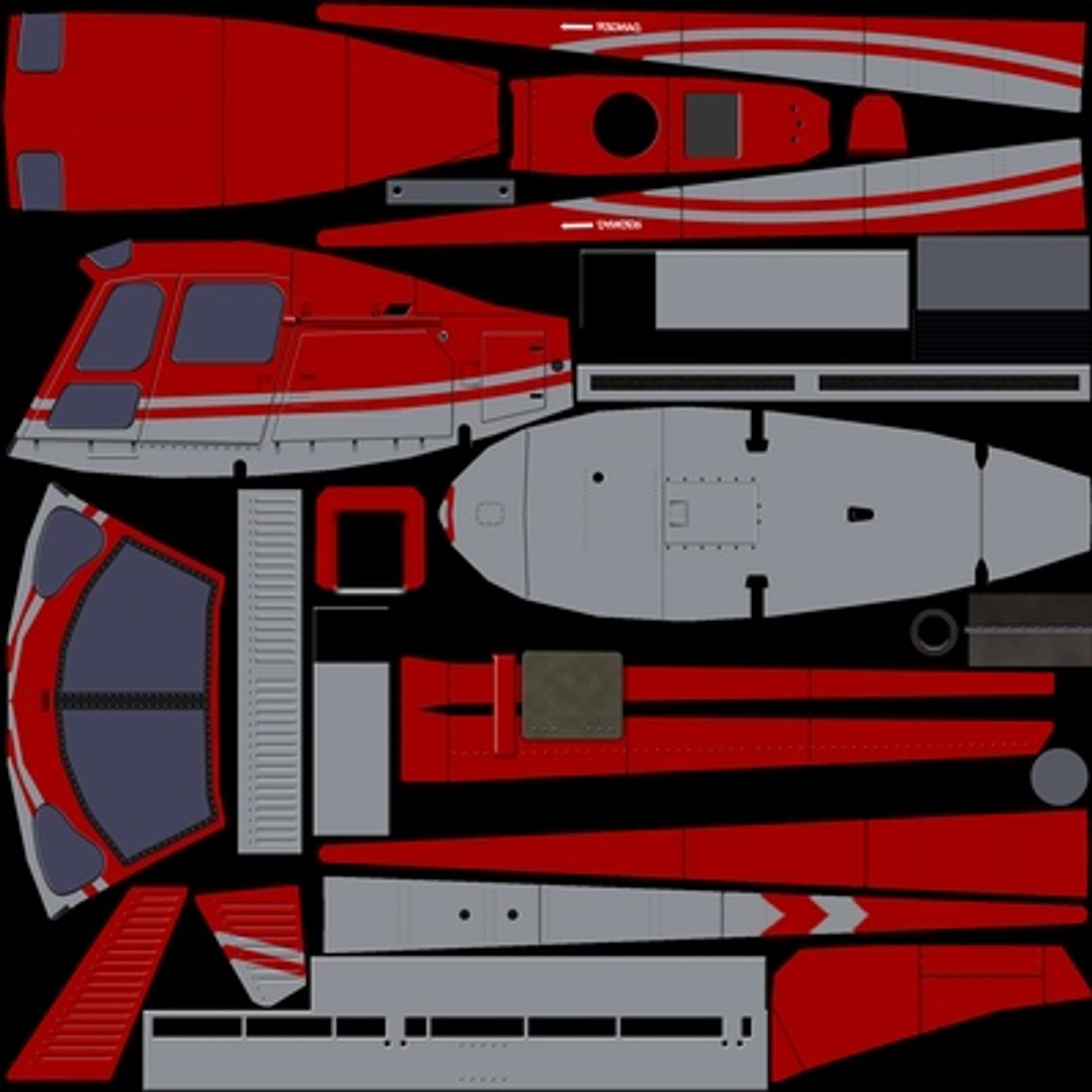 As-350 350 3d Model