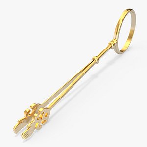 Gold Smoker Cigarette Holder Ring