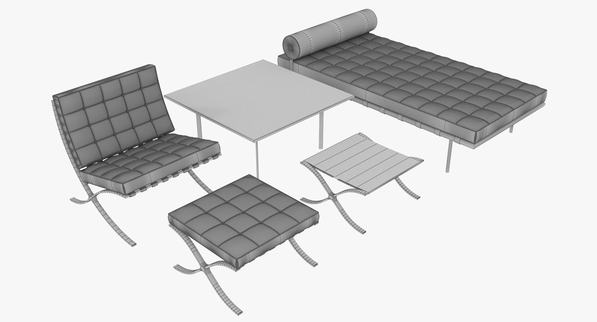 Knoll Black Leather Barcelona Complete Set 3D model https://p.turbosquid.com/ts-thumb/1G/iwSQn3/0I/barcelonaset2107/jpg/1622956531/1920x1080/fit_q87/5904cd9c6068b2e27e3cb4e70bd63d9c290888da/barcelonaset2107.jpg