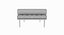 Knoll Ensemble complet Barcelona en cuir noir