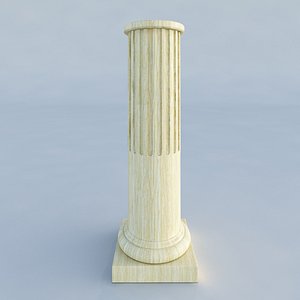 Restoration Hardware_19TH C. SQUARE BASE COLUMN