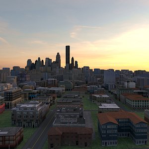 3D City 55 model