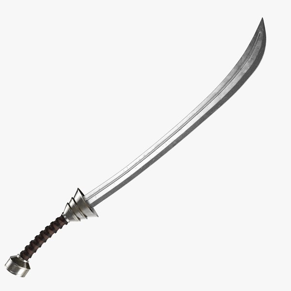 Saber sabre sword 3D model - TurboSquid 1654425