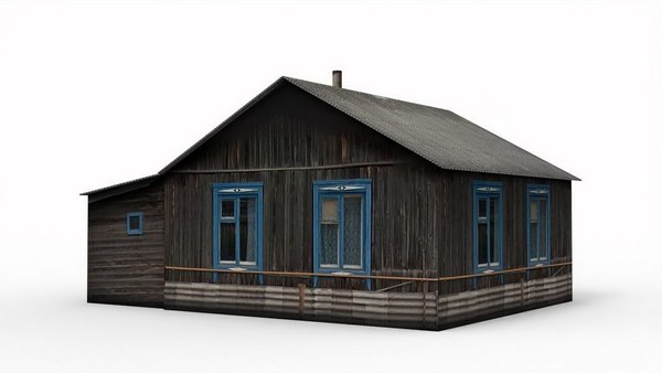 modelo 3d Casa de pueblo - TurboSquid 1732036