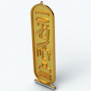 3D Pharaonic necklace model