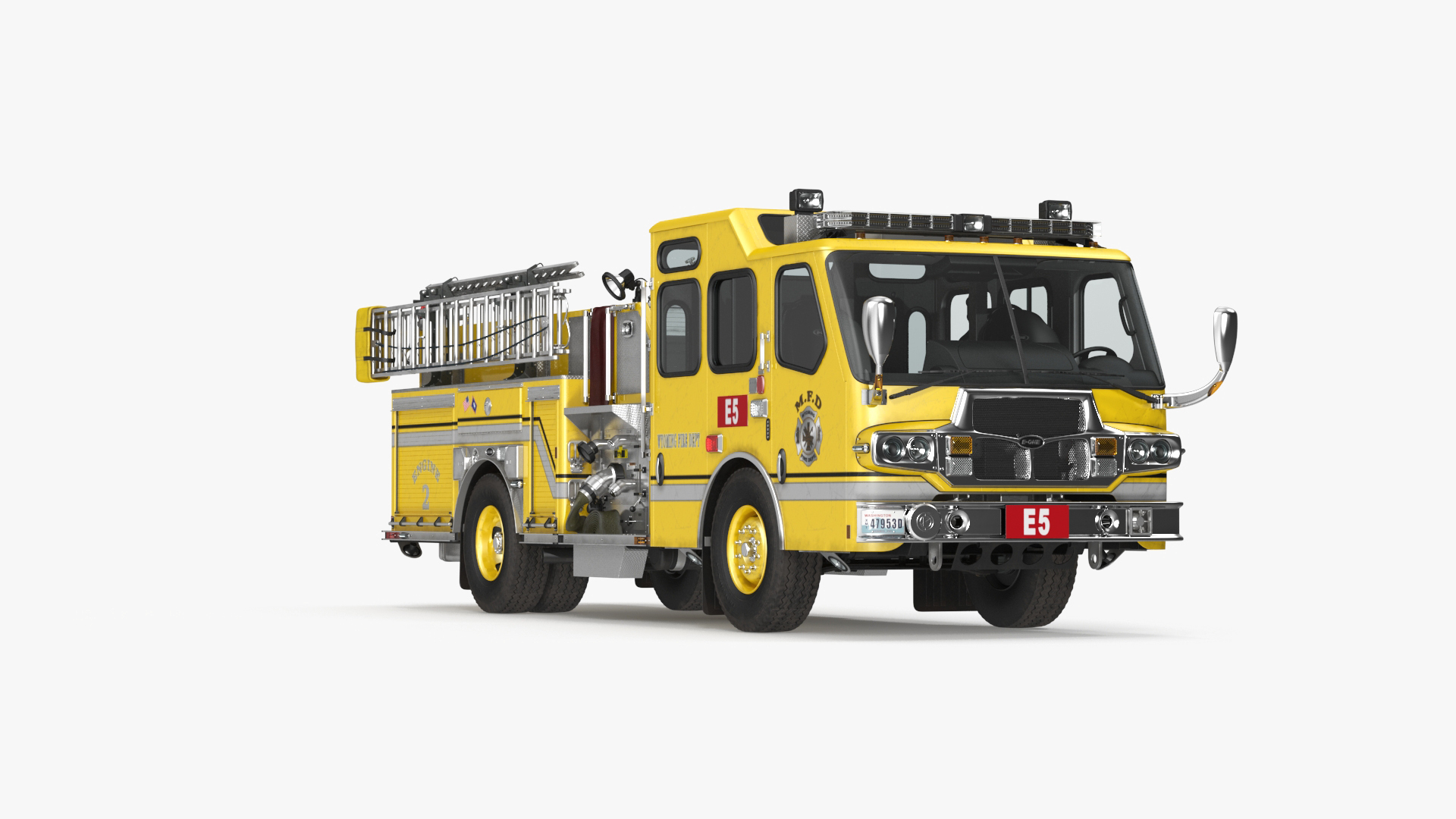 3d Model Of Apparatus E-one Quest Wyoming