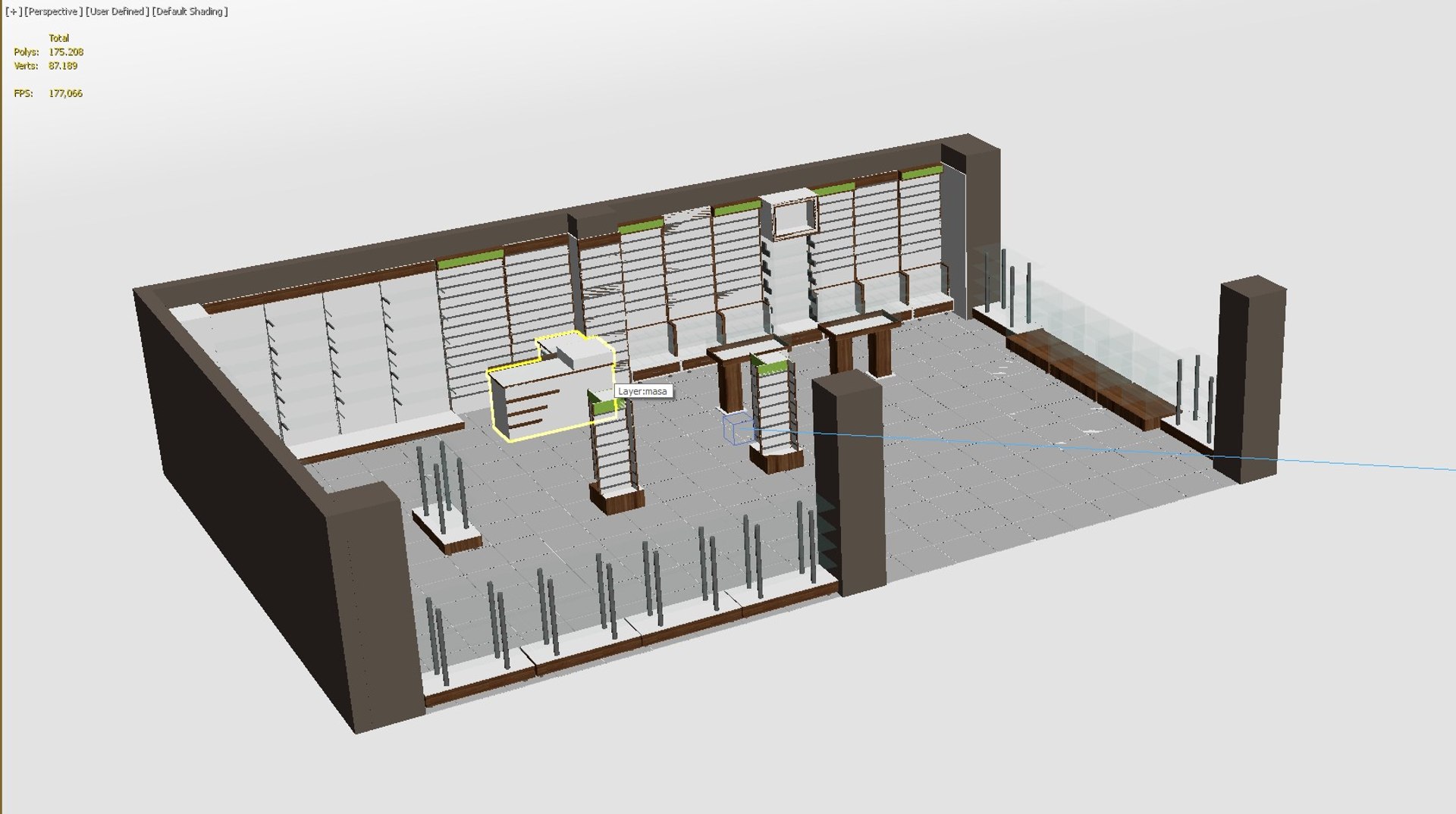 3D Shop Model - TurboSquid 1367205