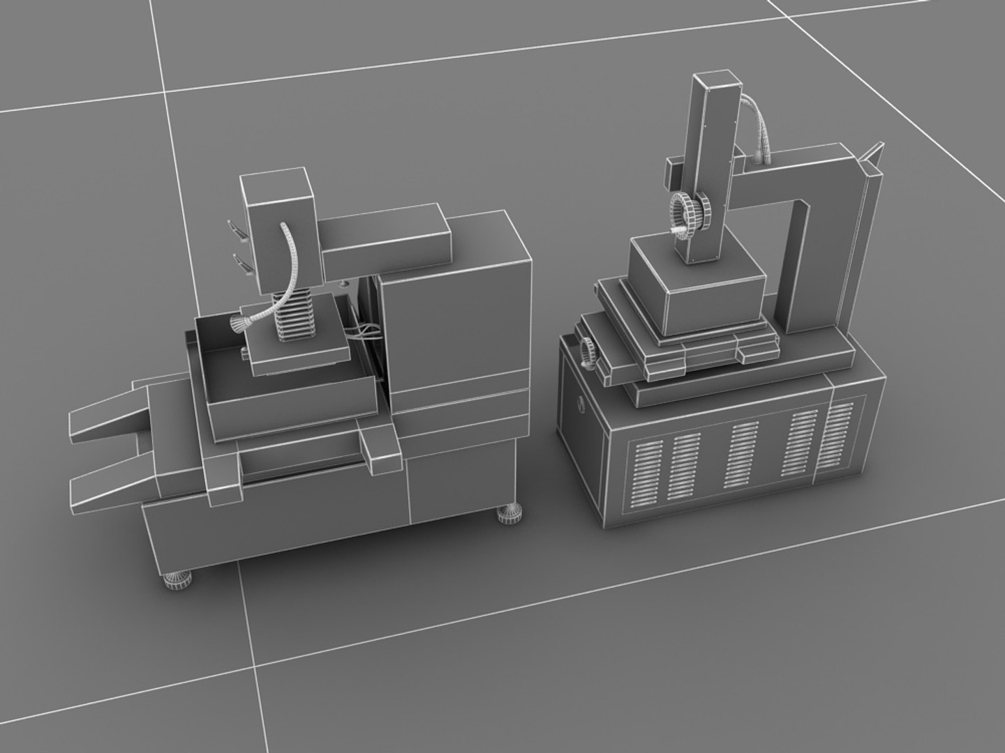 Wire Cutting Edm 3d Model