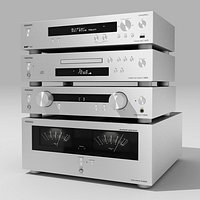 Onkyo Stereo System Silver