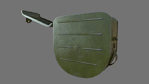 3D ammunition box dp27 model