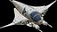 Manta fighter spacecraft