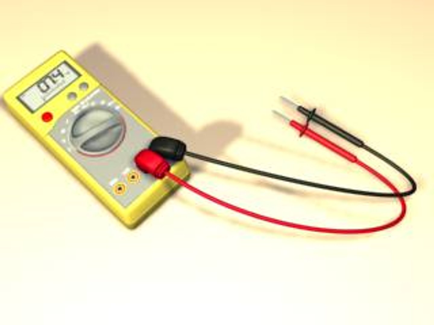 3d model volt meter