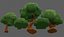 Trees Cartoon V15 model