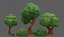 Trees Cartoon V15 model