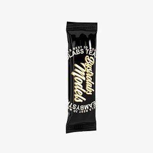 Stick Sachet Packaging Slim Mockup