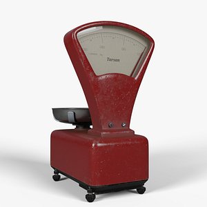 3D vintage scales
