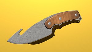 3D gut knife