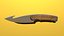 Gut Knife Low Poly