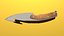 Gut Knife Low Poly