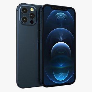 3D model apple iphone 12 pro