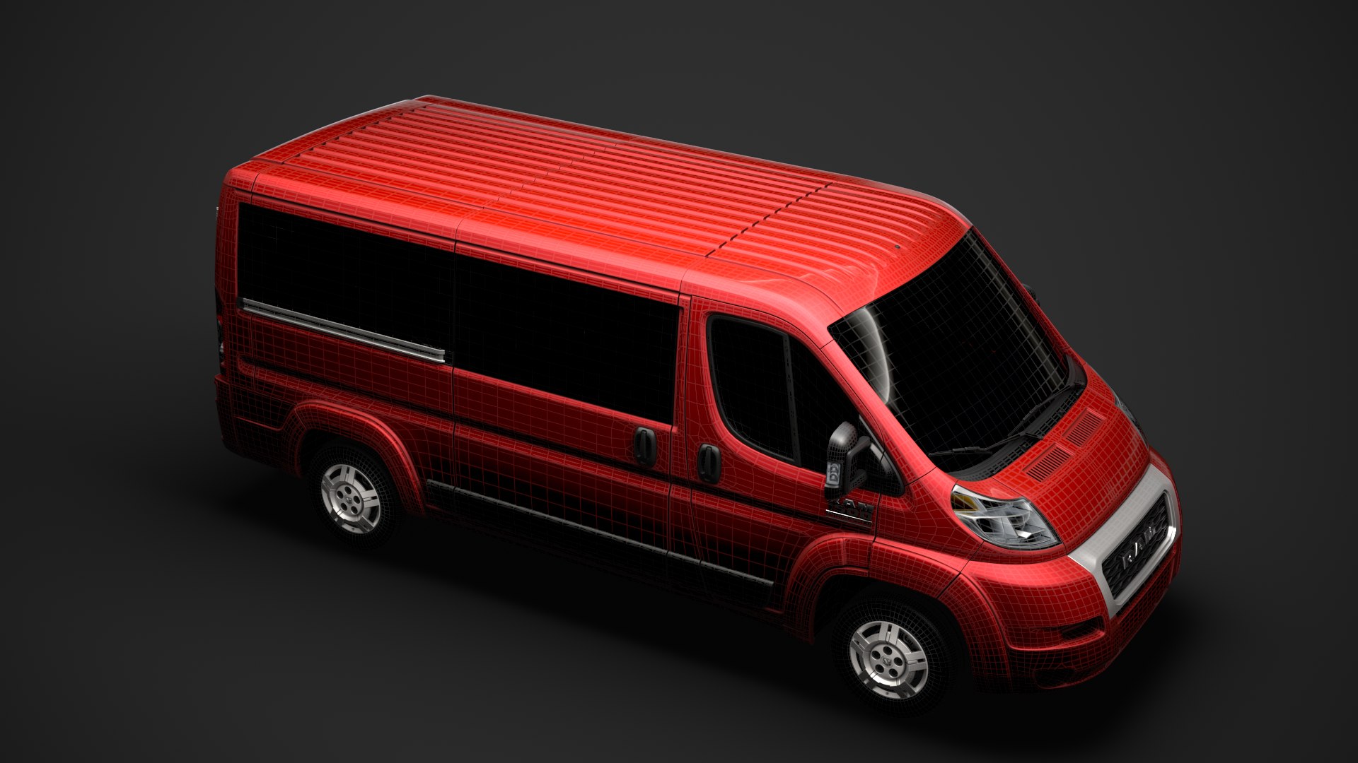 Ram promaster window van 3D - TurboSquid 1469183