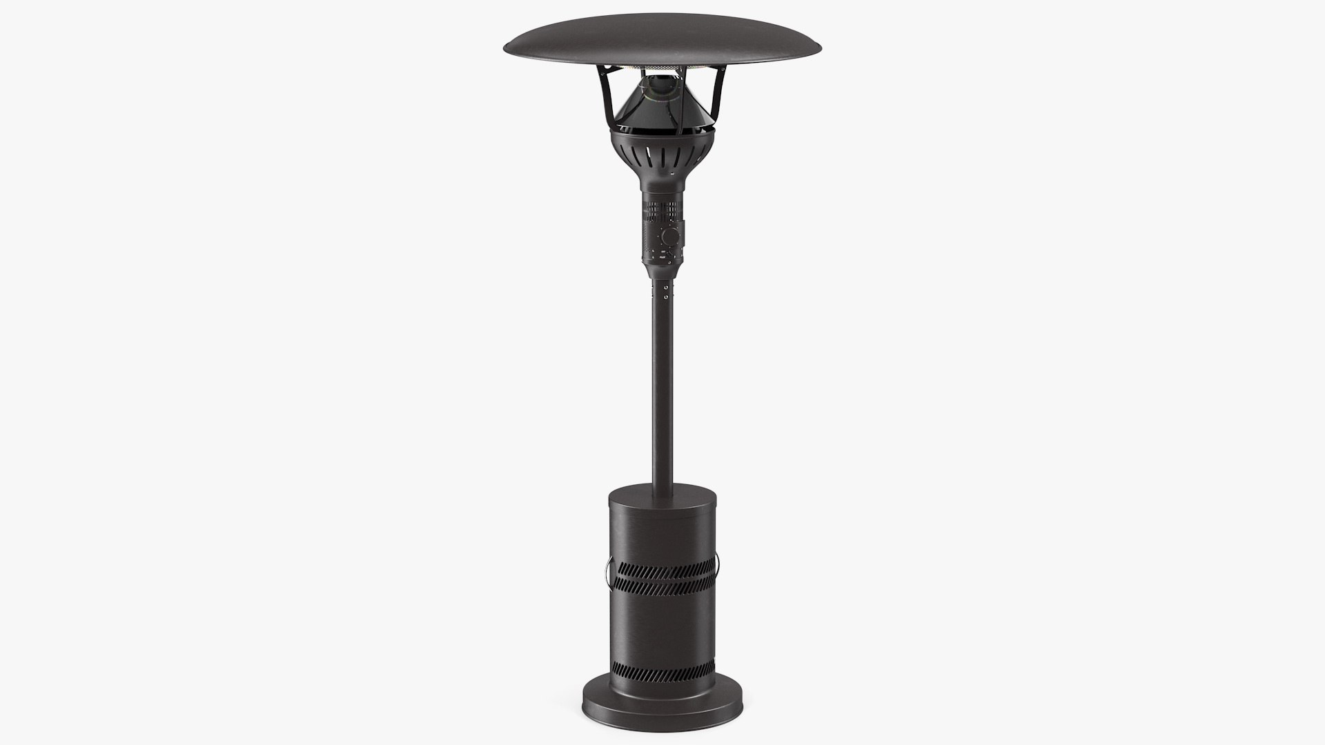 Portable Propane Gas Patio Heater 3D model preview