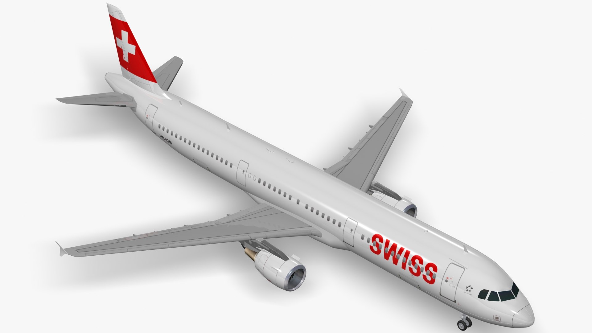 3D Airbus A319 / A320 / A321 Swiss International Air Lines Pack ...