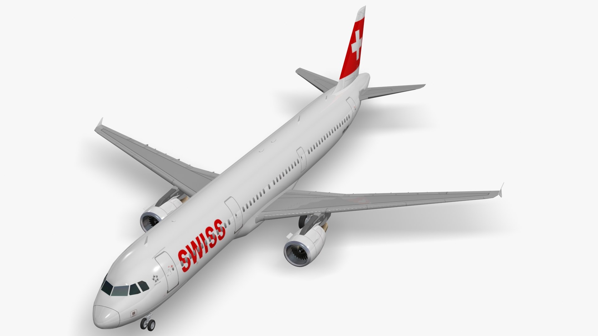 3D Airbus A319 / A320 / A321 Swiss International Air Lines Pack ...