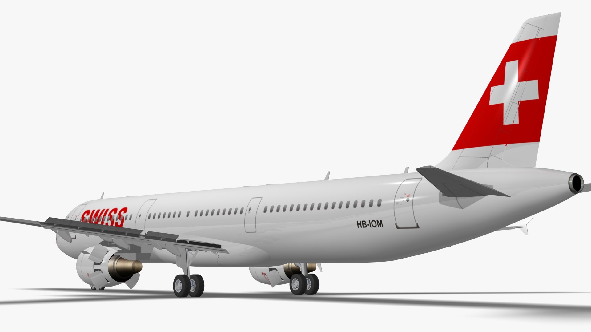 3D Airbus A319 / A320 / A321 Swiss International Air Lines Pack ...