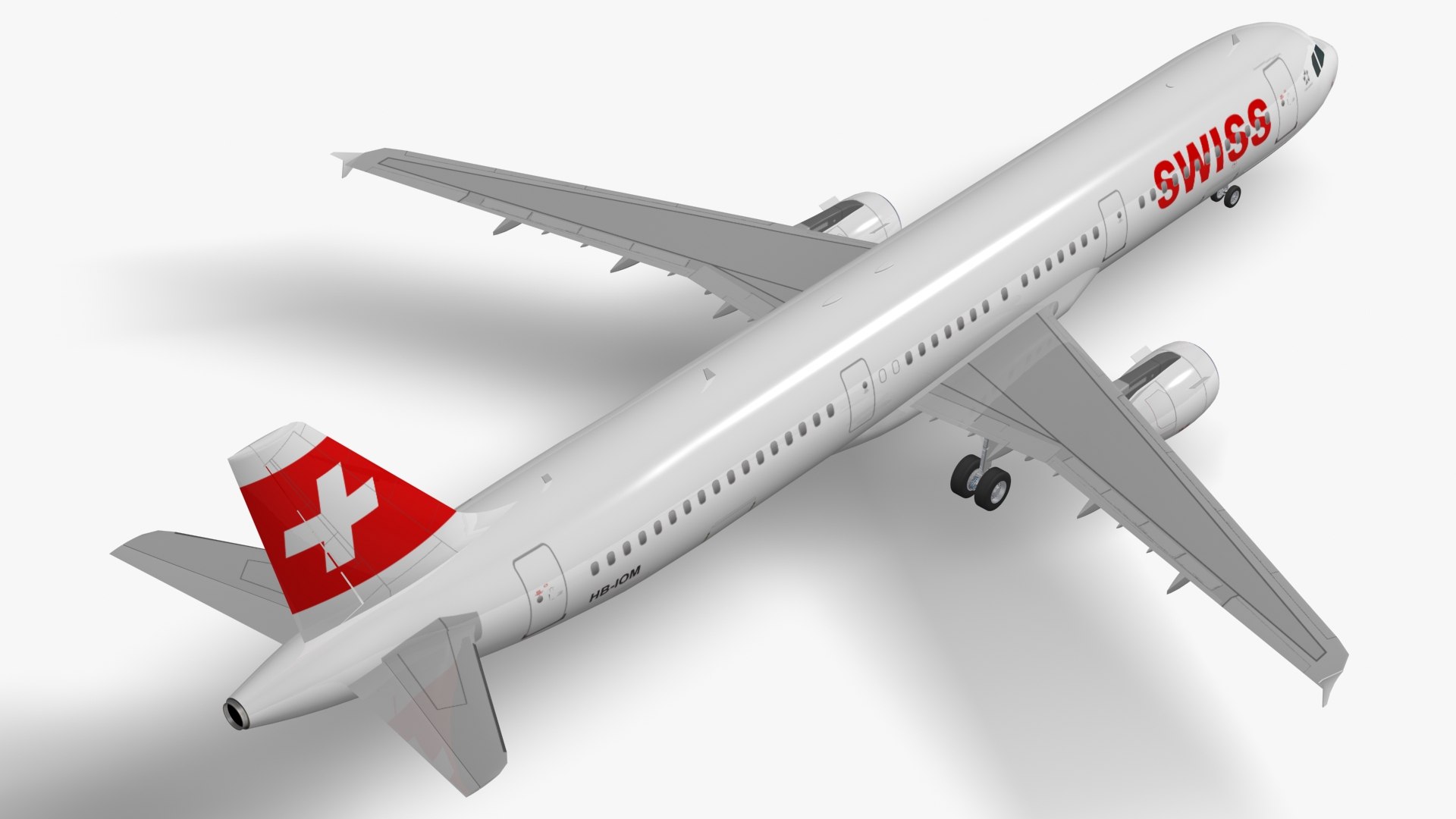 3D Airbus A319 / A320 / A321 Swiss International Air Lines Pack ...