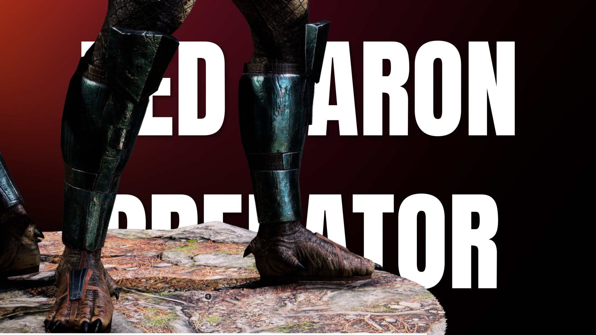 3D Red Baron Predator - Game Character Model - TurboSquid 2415066