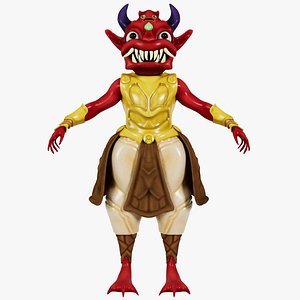 Demon Warrior 3D model