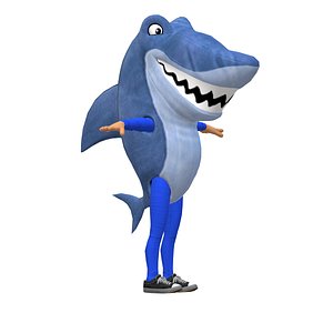 Male Shark Costume