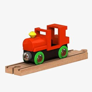 toy train 3d 3ds