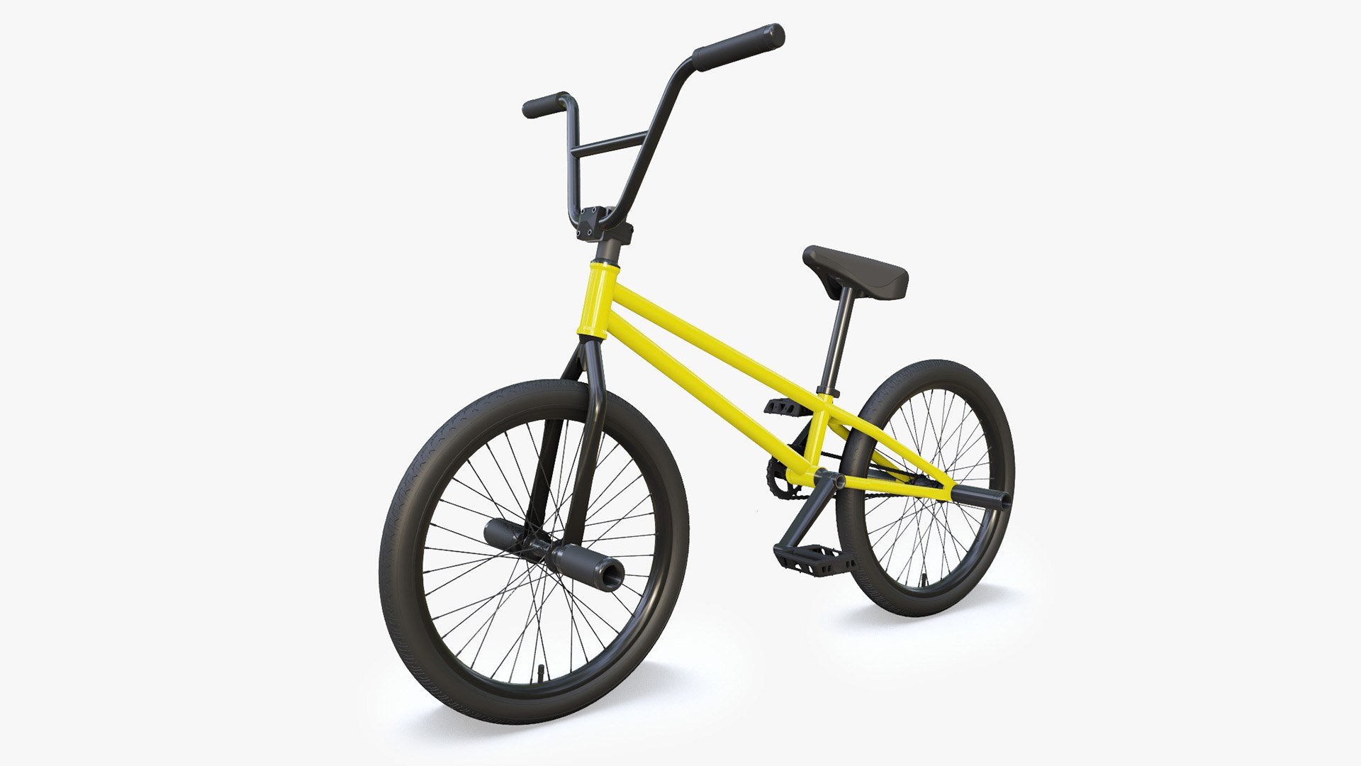 3D Flatland BMX diamond frame model TurboSquid 2150559