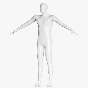 3D Male Mannequin 02