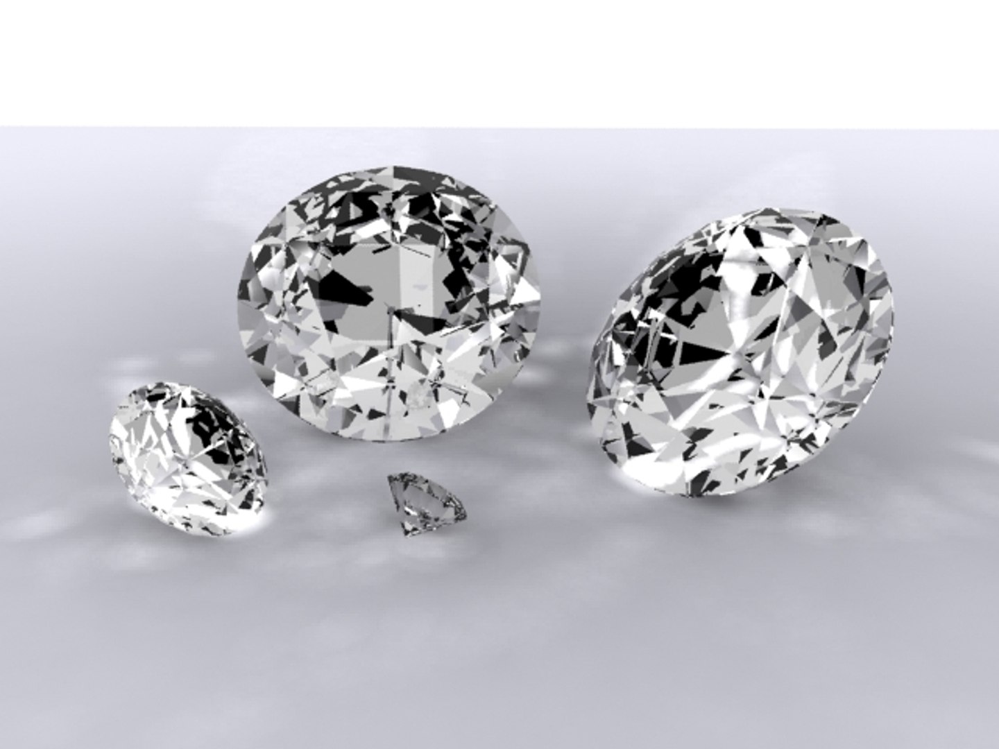Diamonds 3d Model