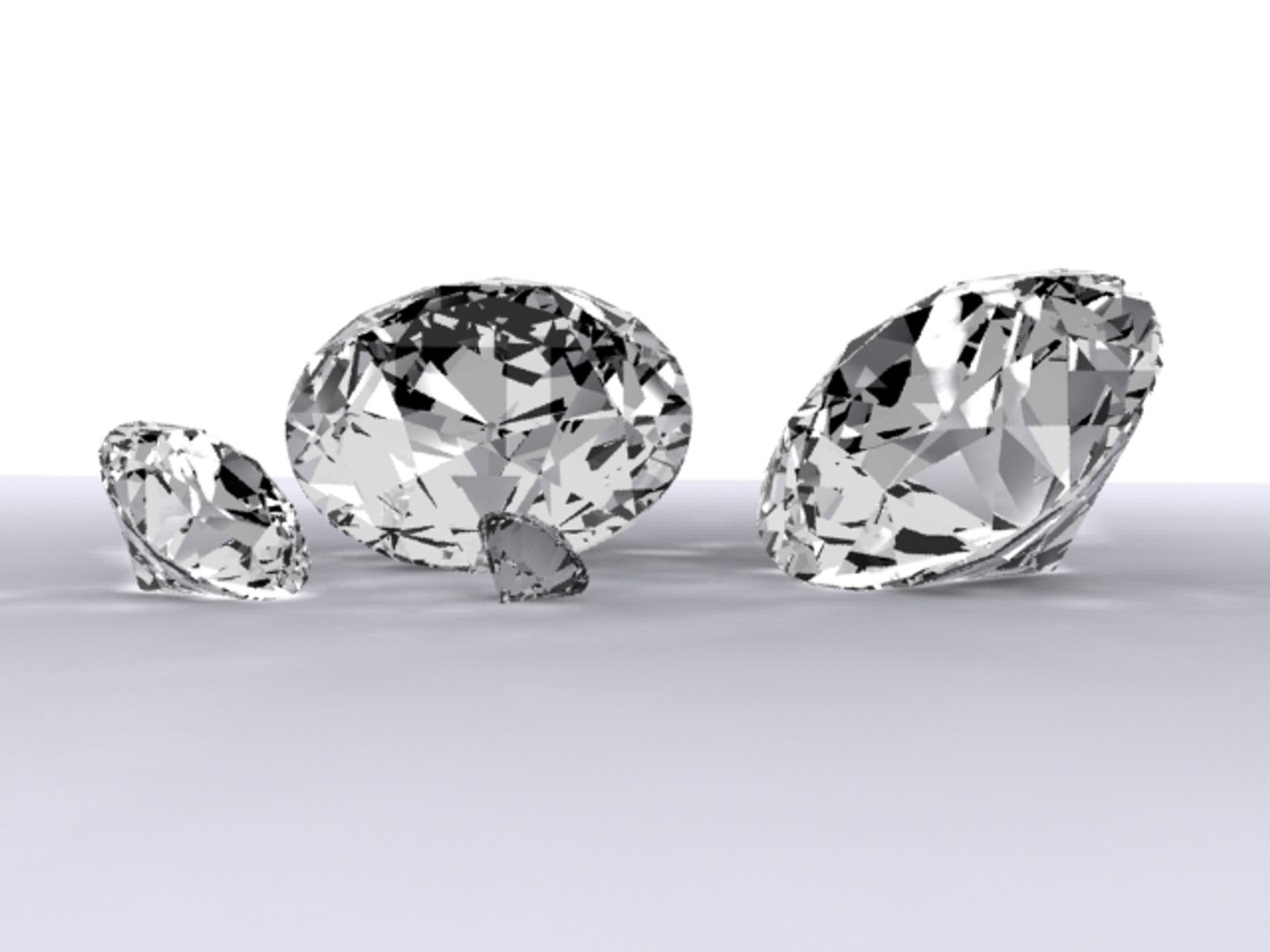 Diamonds 3d Model