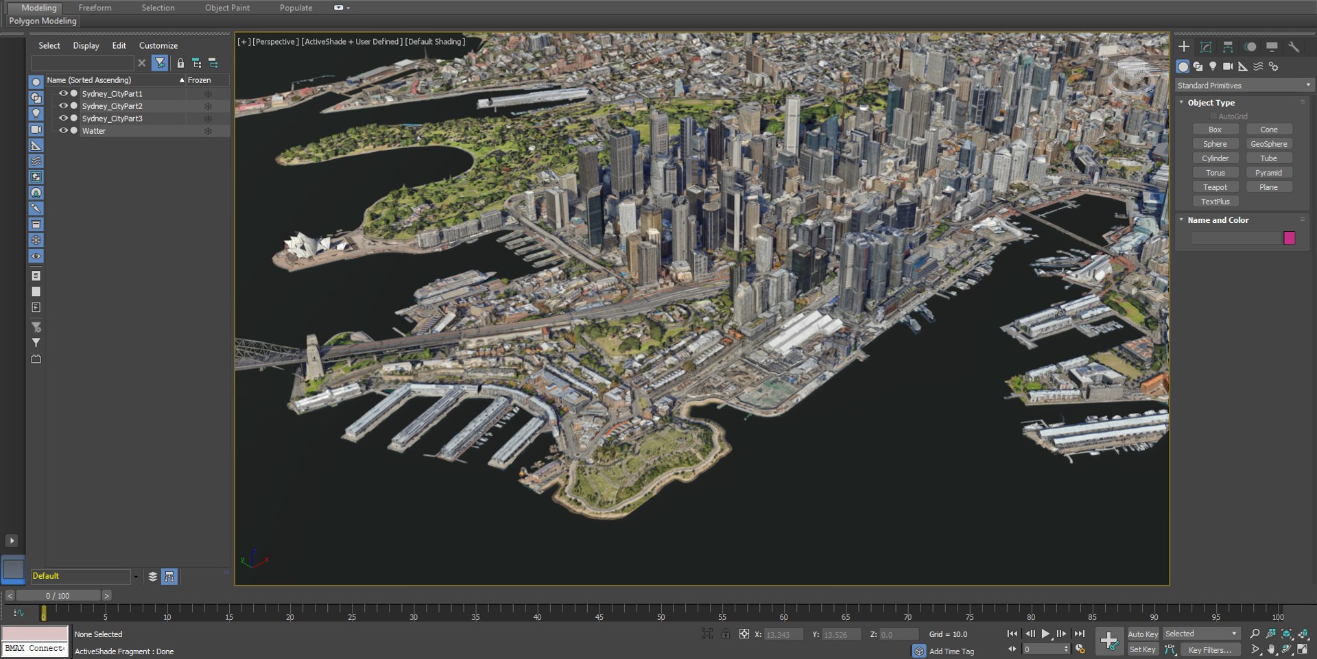 3D SydneyCity Skyline - TurboSquid 2036046