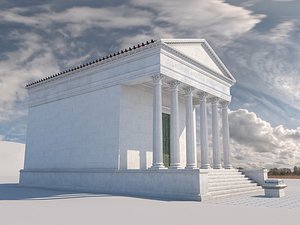 3D Roman Temple