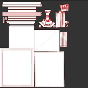 Bale Sakanem Traditional Pavilion Structure 3D model