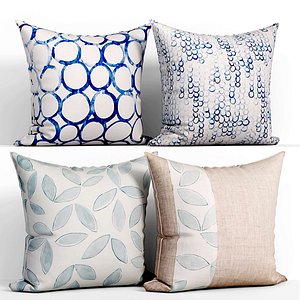 Decorative Pillows Set 136 3D model