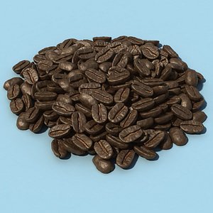 pile coffee beans max