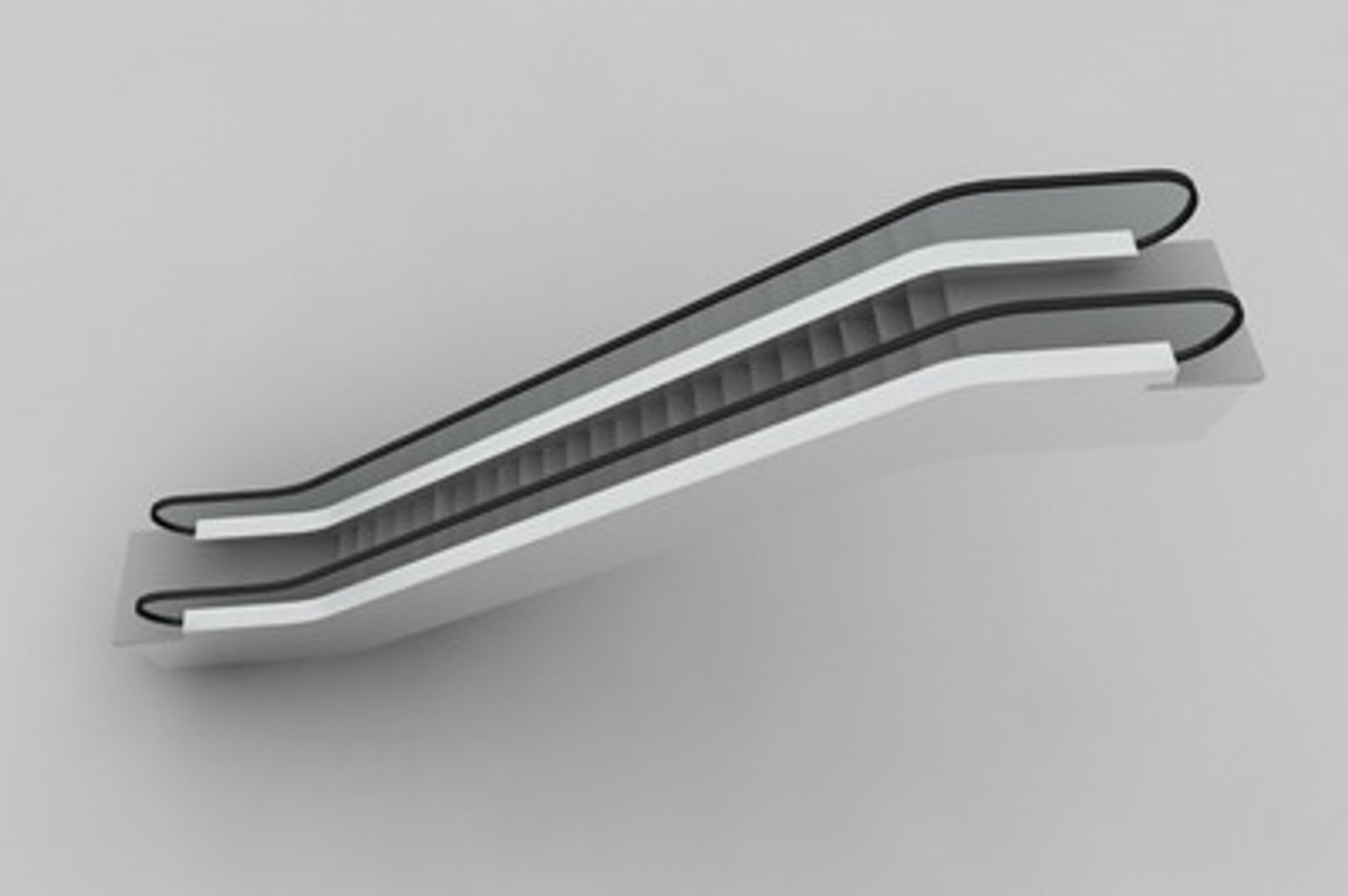 3d Model Escalator
