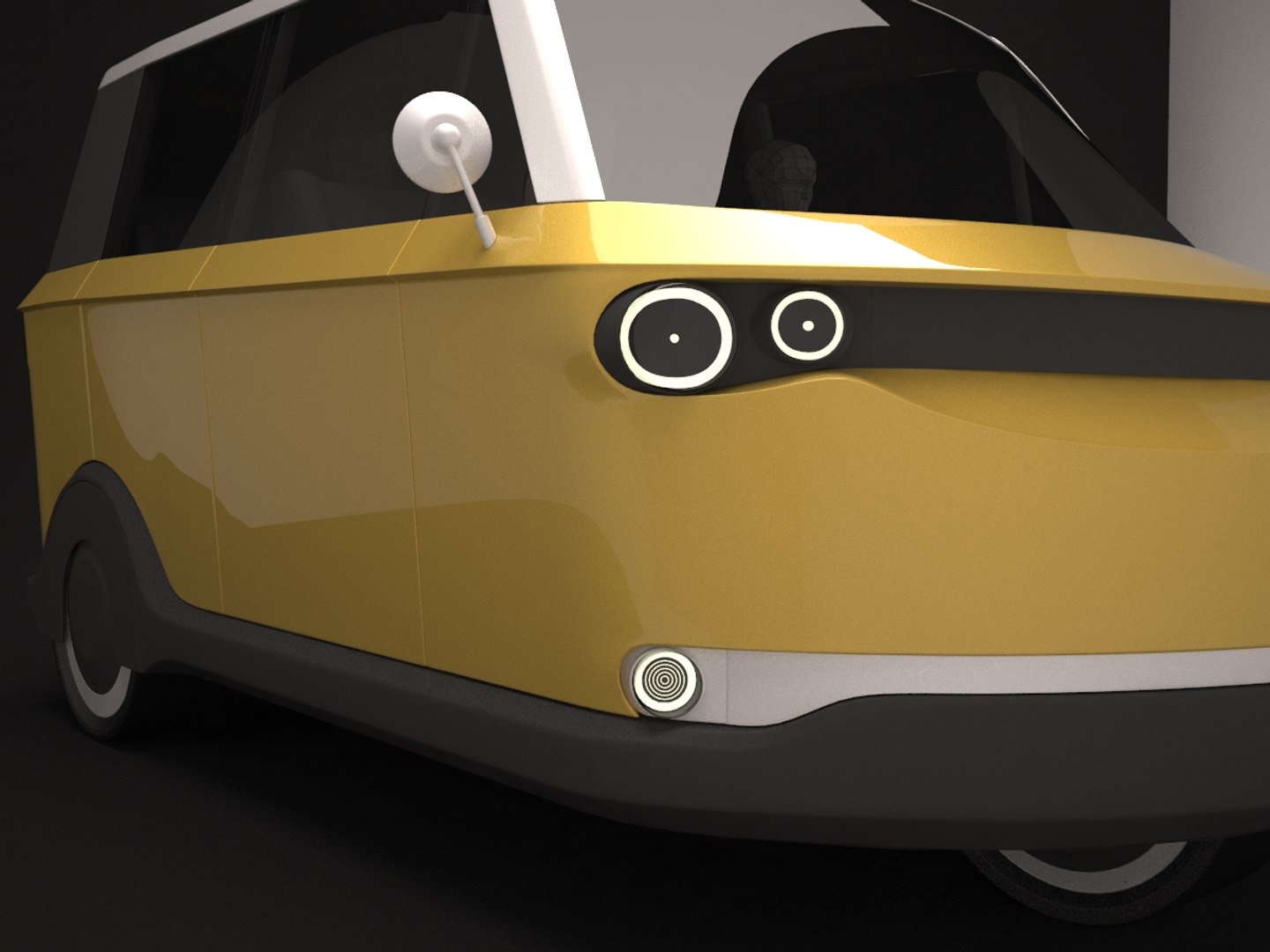 3D Future Rickshaw Alternative Model - TurboSquid 1526015