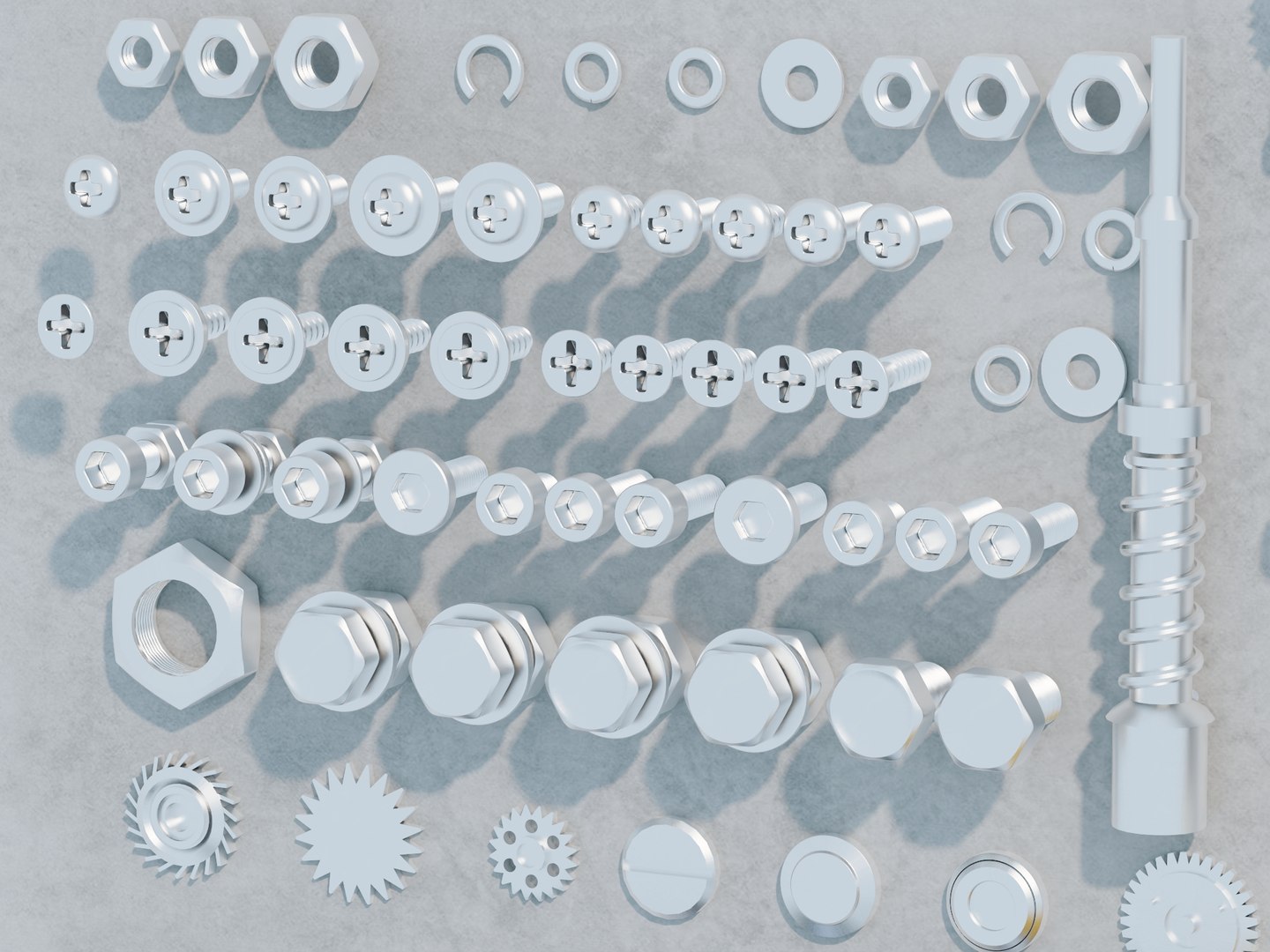 Mechanic Workshop Tools Hardware Full Set Pack 3D Model - TurboSquid ...