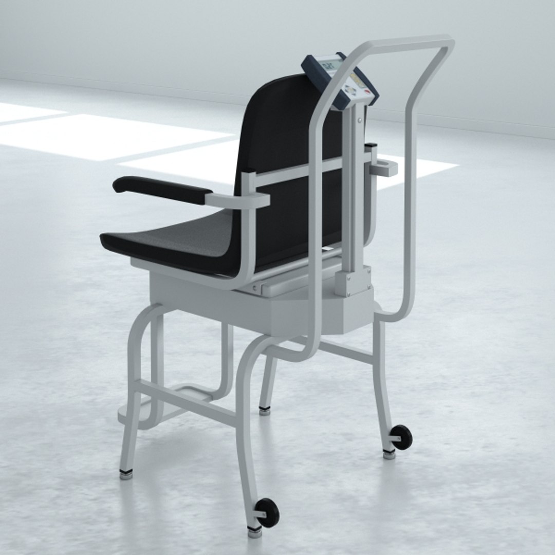 3D Medical Digital Chair Scale Model - TurboSquid 1222713