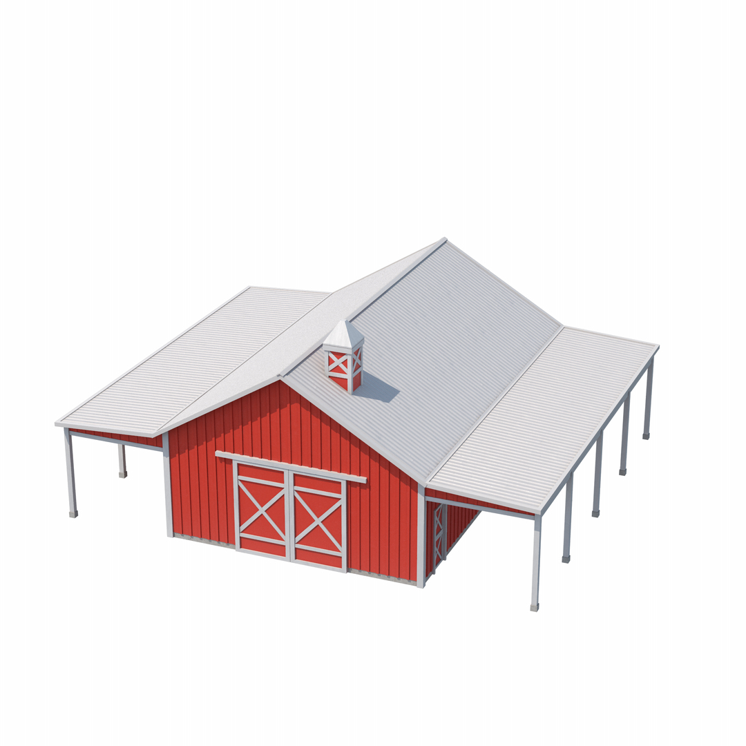 3D Model Farm Buildings Collection - TurboSquid 2286200