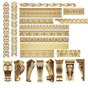 Collection of 33 Classic Carvings 03