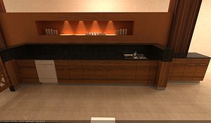 bar 3D model